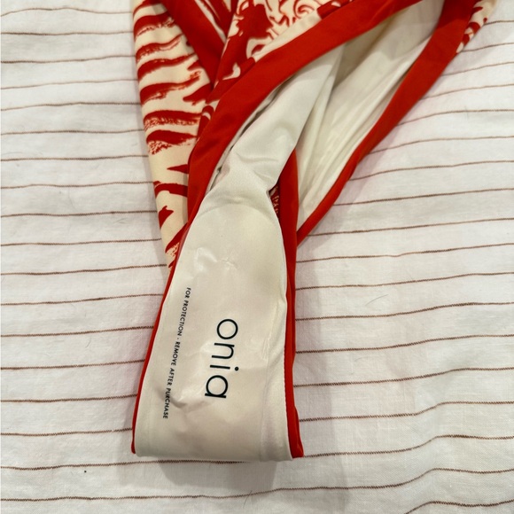 New! Red Floral One-Piece Swimsuit - Picture 9 of 9